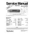 TECHNICS SAEX320 Service Manual cover photo