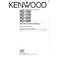 KENWOOD RXD-500 Owner's Manual cover photo