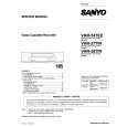 SANYO VHR247EX Service Manual cover photo