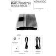 KENWOOD KAC726 Service Manual cover photo