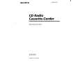 SONY CFD-515 Owner's Manual cover photo
