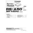 PIONEER RSA50 Service Manual cover photo