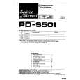 PIONEER PDS501 Service Manual cover photo
