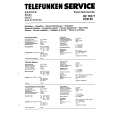 TELEFUNKEN PCR55 Service Manual cover photo