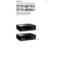 SONY STR-AV880 Owner's Manual cover photo