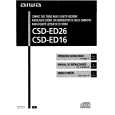 AIWA CSDED16 Owner's Manual cover photo