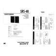 SONY SRS48 Service Manual cover photo