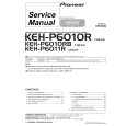 PIONEER KEH-P6010RB/X1B/EW Service Manual cover photo