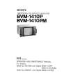 SONY BVM1410P Service Manual cover photo
