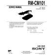 SONY RM-CM101 Service Manual cover photo