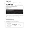 HITACHI CMPAK06 Owner's Manual cover photo