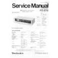 TECHNICS RSB18 Service Manual cover photo