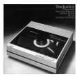 TECHNICS SL-10 Owner's Manual cover photo