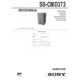 SONY SSCMD373 Service Manual cover photo