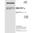 AIWA CDCZ117 Owner's Manual cover photo
