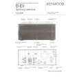 KENWOOD B-E9 Service Manual cover photo