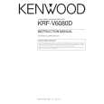 KENWOOD KRF-V6080D Owner's Manual cover photo
