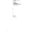 SONY RMV15 Owner's Manual cover photo