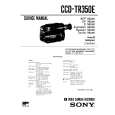 SONY CCDTR350E Service Manual cover photo