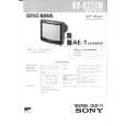 SONY KVX25TM Service Manual cover photo