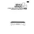 LUXMAN L113A Service Manual cover photo