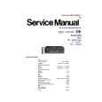 TECHNICS SADX1050P Service Manual cover photo