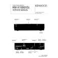 KENWOOD KM-X1000 Service Manual cover photo