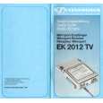 SENNHEISER EK 2012 TV Owner's Manual cover photo
