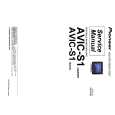 PIONEER AVIC-S1/XZ/EW5 Service Manual cover photo
