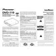 PIONEER DVD-119 Owner's Manual cover photo