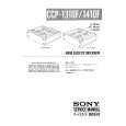 SONY CCP-1310F Service Manual cover photo