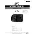 JVC SPD4 Service Manual cover photo