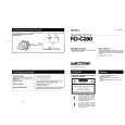 SONY FD-C290 Owner's Manual cover photo