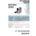 SONY DCRPC103E Service Manual cover photo