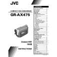 JVC GR-AX475EK Owner's Manual cover photo