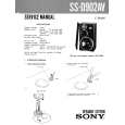SONY SSD902AV Service Manual cover photo
