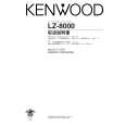 KENWOOD LZ-8000 Owner's Manual cover photo