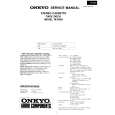 ONKYO TAR200 Service Manual cover photo