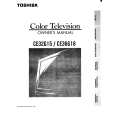 TOSHIBA CE32G15 Owner's Manual cover photo