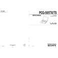 SONY PCG505TS Service Manual cover photo