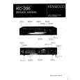 KENWOOD KC206 Service Manual cover photo