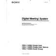 SONY VMU-1100SD Owner's Manual cover photo