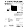 SONY KV-32HBR37 Service Manual cover photo
