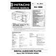 HITACHI DA-1000 Service Manual cover photo