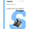TOSHIBA FT8981 Service Manual cover photo