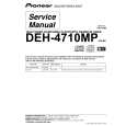 PIONEER DEH-4710MP Service Manual cover photo