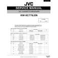 JVC KWXC770J2N Service Manual cover photo