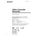 SONY SLVE295UX Owner's Manual cover photo