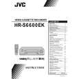 JVC HR-S6600EK Owner's Manual cover photo