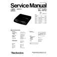 TECHNICS SLXP2 Service Manual cover photo